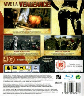 The Saboteur - Begagnat spel till Playstation 3 - Bild 3