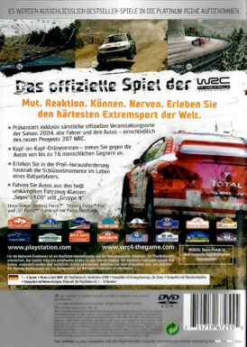 Alternative view of WRC 4: Das Offizielle spiel der FIA world rally Championship - Platinum - Begagnat PS2 spel