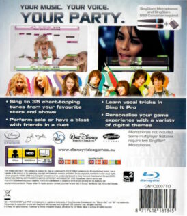 Disney: Sing It - Nordisk - Begagnat PS3 spel - Bild 3