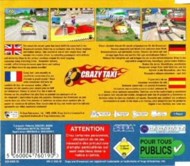 Alternative view of Crazy Taxi - Begagnat Spel till Dreamcast