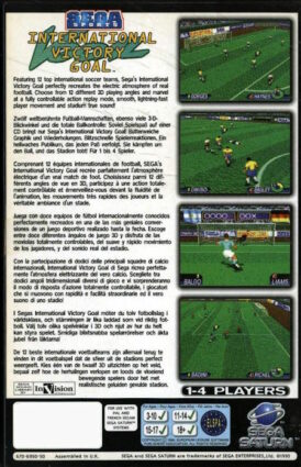 Alternative view of International Victory Goal - Begagnat Sega Saturn spel