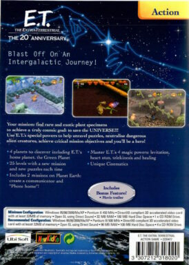 Alternative view of E.T. The Extra-Terrestrial: The 20th Anniversary - Begagnat PC spel