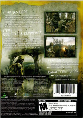 Alternative view of S.T.A.L.K.E.R.: Clear Sky - NTSC - Begagnat PC spel