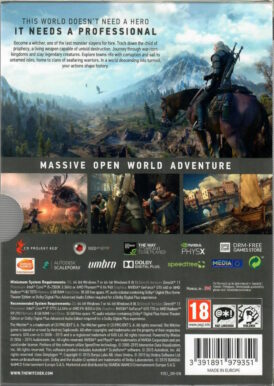 Alternative view of The Witcher 3: Wild Hunt - Begagnat spel till PC