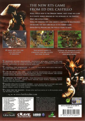 Alternative view of Battle Realms - Begagnat PC spel