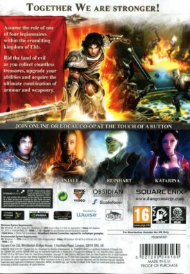 Alternative view of Dungeon Siege III - Begagnat spel till PC