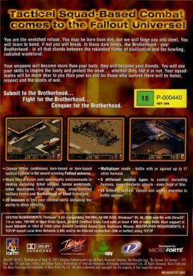 Alternative view of Fallout Tactics - Best games - Begagnat PC spel