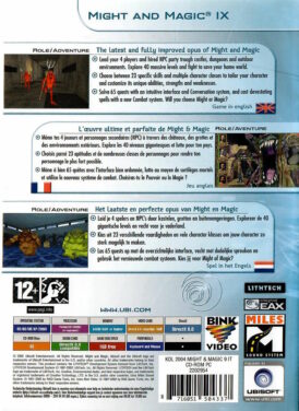 Alternative view of Might and Magic IX - Ubisoft Exclusive - Begagnat PC spel