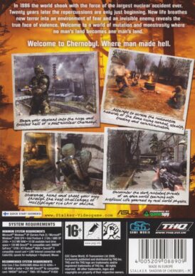Alternative view of S.T.A.L.K.E.R: Shadow of Chernobyl - Begagnat PC spel