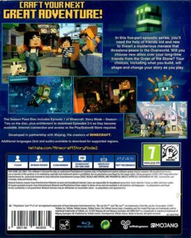 Alternative view of Minecraft: Story Mode - Season Two: The Telltale Series - Begagnat Playstation 4 spel