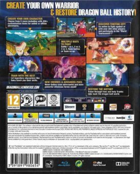 Alternative view of Dragon Ball XV: Xenoverse - Begagnat Playstation 4 spel
