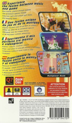 Alternative view of Lumines: Puzzle Fusion - Begagnat Playstation Portable spel