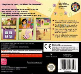 Alternative view of Let's Play: Schools - Begagnat spel till Nintendo DS