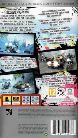 Alternative view of MotorStorm: Arctic Edge - Platinum - Nordisk - Begagnat spel till Playstation Portable