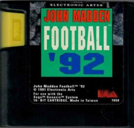John Madden Football '92 - Begagnat spel till Sega Mega Drive - Bild 3