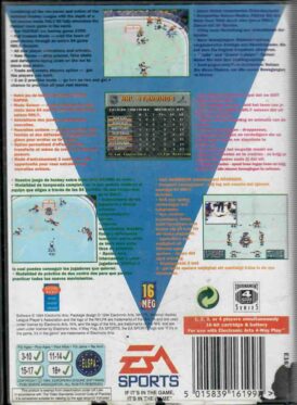 Alternative view of NHL 95 - Begagnat Sega Mega Drive spel
