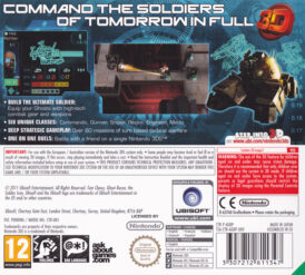 Alternative view of Tom Clancy's Ghost Recon: Shadow Wars - Begagnat Nintendo 3DS spel