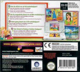 Alternative view of Imagine: Fashion Designer - nordisk - Begagnat Nintendo DS spel