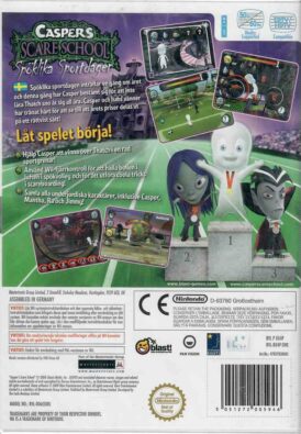 Alternative view of Caspers scare school: Spooky sports day - Svensk - Nintendo Wii