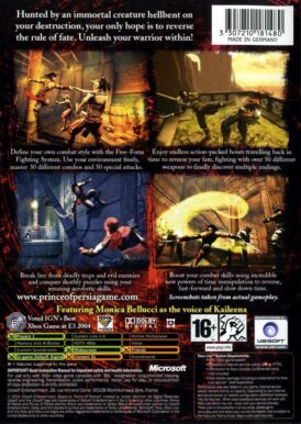 Alternative view of Prince of Persia: Warrior Within - Begagnat spel till Xbox