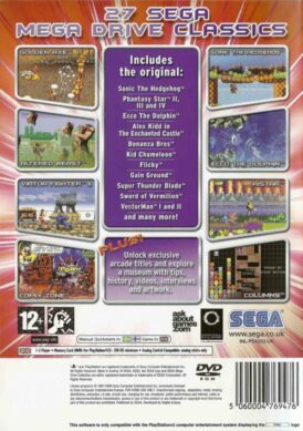 Alternative view of SEGA Mega Drive Collection - Begagnat Playstation 2 spel