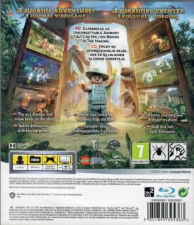 Alternative view of Lego Jurassic World - Begagnat Playstation 3 spel