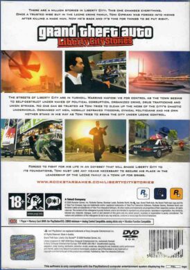 Alternative view of Grand Theft Auto: Liberty City Stories - Nordisk - Begagnat spel till Playstation 2