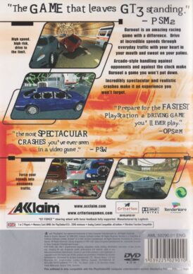 Alternative view of Burnout - Platinum - Begagnat spel till Playstation 2