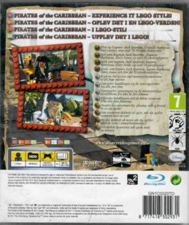 Alternative view of Lego Pirates of the Caribbean: The Video Game - Nordisk - Begagnat Playstation 3 spel