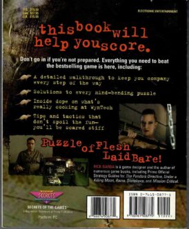 Alternative view of Phantasmagoria: A Puzzle of Flesh - Begagnad strategy guide till PC