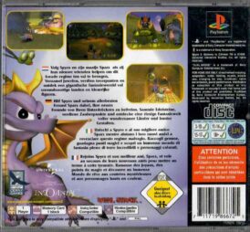 Alternative view of Spyro 2: Gateway to Glimmer - Begagnat Playstation 1 spel
