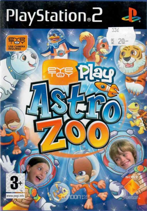 EyeToy Play: Astro Zoo - Nordisk - Begagnat Playstation 2 spel