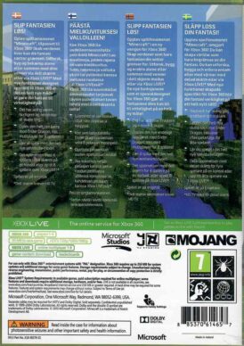 Alternative view of Minecraft: Xbox 360 Edition - Nordisk - Begagnat spel till Xbox 360