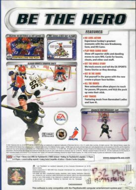 Alternative view of NHL 2002 -  Begagnat spel till Playstation 2