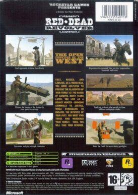 Alternative view of Red Dead Revolver - Begagnat spel till Xbox