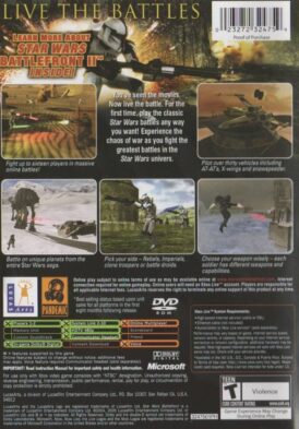 Alternative view of Star Wars: Battlefront - Platinum Hits - NTSC - Begagnat spel till Xbox