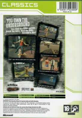 Alternative view of Tony Hawk's: Underground - Classics - Begagnat spel till Xbox
