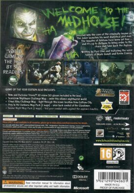 Alternative view of Batman: Arkham Asylum - Game of the year Edition - Begagnat spel till Xbox 360