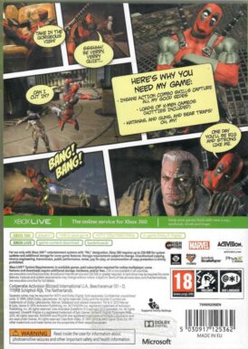 Alternative view of DeadPool - Begagnat spel till Xbox 360