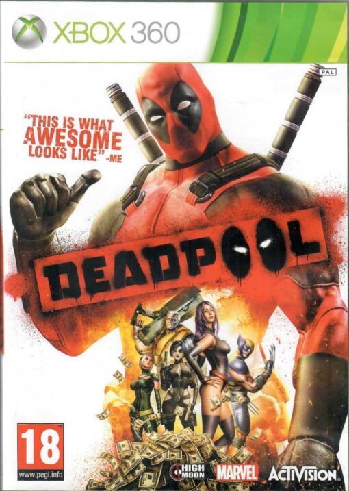 DeadPool - Begagnat spel till Xbox 360