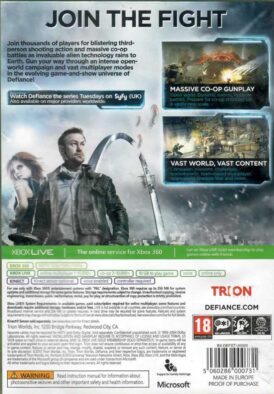 Alternative view of Defiance - Begagnat Xbox 360 spel