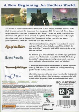 Alternative view of Final Fantasy XI: Online - Begagnat spel till Xbox 360