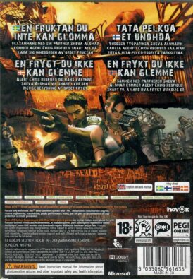 Alternative view of Resident evil 5 - Nordisk - Begagnat spel till Xbox 360