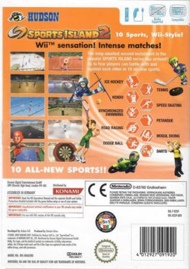 Alternative view of Sports Island 2 - Nordisk - Begagnat Nintendo Wii spel