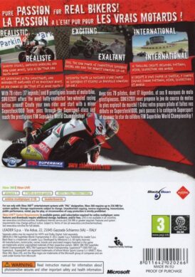Alternative view of SBK 2011: FIM Superbike World Championship - Begagnat spel till Xbox 360