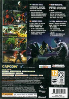 Alternative view of Marvel vs Capcom 3: Fate of Two Worlds - Nordisk - Begagnat spel till Xbox 360