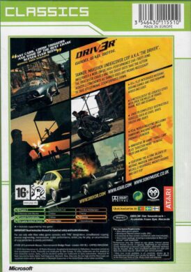 Alternative view of Driv3r - Classics - Begagnat spel till Xbox