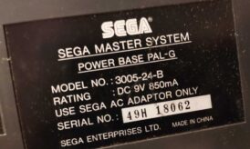 Alternative view of Sega Master System - 3005-24-B - Begagnad Sega Master System konsol