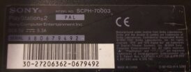 Alternative view of Playstation 2 Slim konsol (Svart) - SCPH-70003 - Begagnad konsol Playstation 2