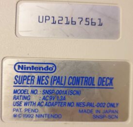 Alternative view of Super Nintendo Entertainment System - SCN - Begagnad SNES Konsol